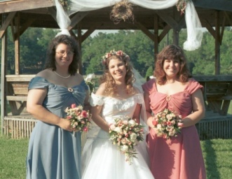 [The bride and her attendants]